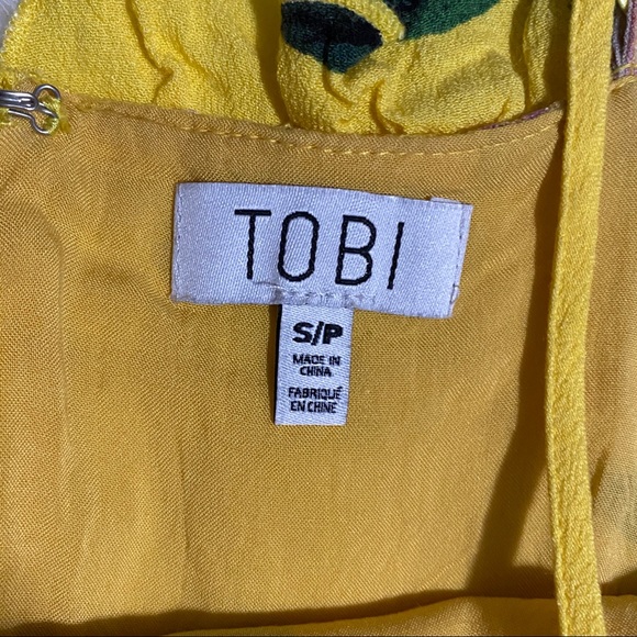 TOBI Yellow Summer Mini Dress - Picture 8 of 8
